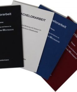 Bachelorarbeiten im Hardcover